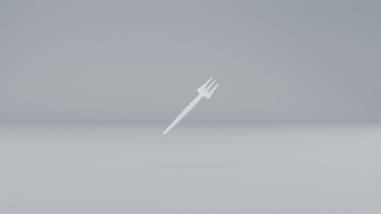 Cutlery HERCULES Snackfork  | per doos (150 stuks)